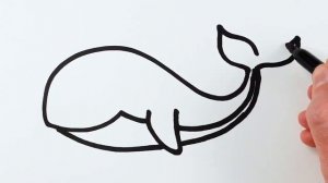 Рисуем фломастерами. Простой милый рисунок. Рисование для детей