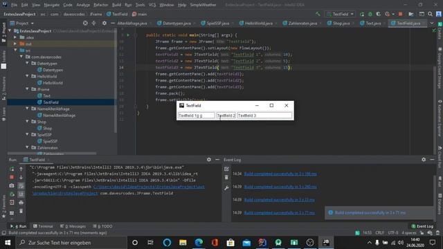 JFrame Tutorial | JFrame, JLabel, JButton | Java Basics #7 смотреть онлайн