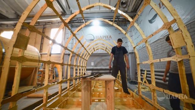 Этапы изготовления Смарт-Бани формы "Викинг" смотреть онлайн