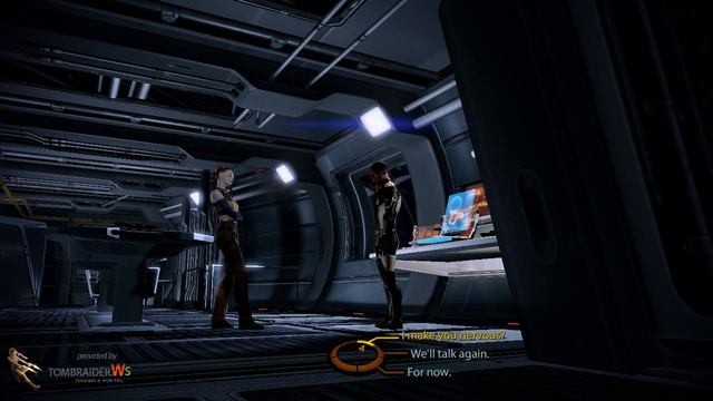 Normandy - Characters - Jacob [pre-loyalty-mission] [Mass Effect 2 Cutscene] смотреть онлайн