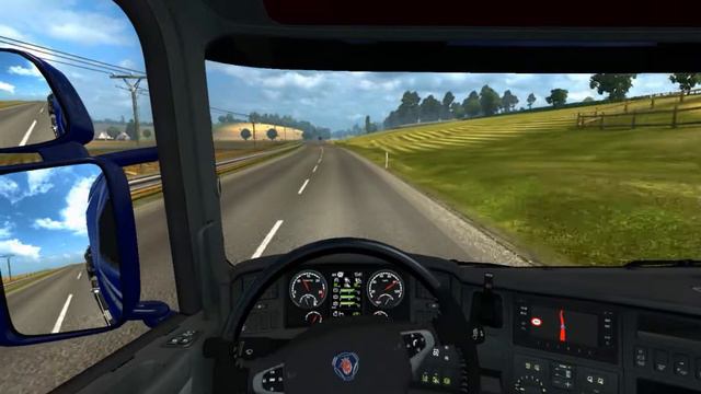 Euro Truck Simulator 2 - Scania R560 V8 (whit Sound) #1 смотреть онлайн