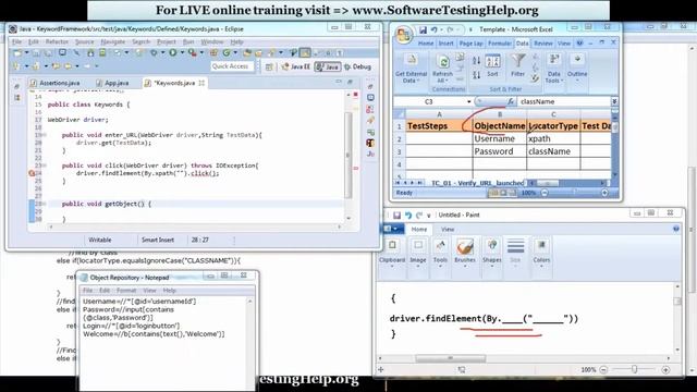 Creation of Keyword Driven Framework Part I (Tutorial #11) смотреть онлайн