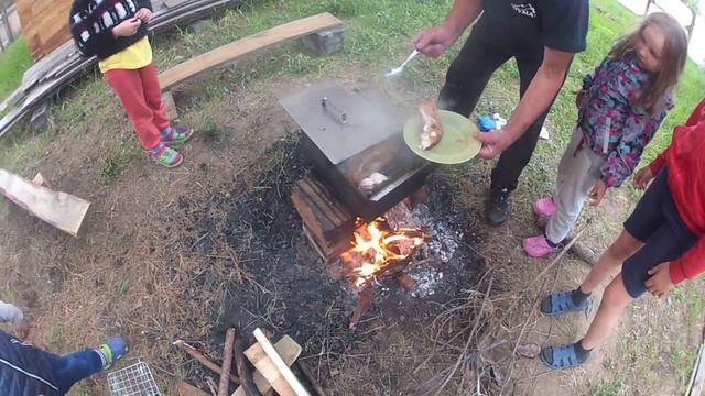 оз. Котокель. Коптим рыбу смотреть онлайн