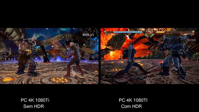 Soul Calibur VI Com e Sem HDR comparativos 4k 1080ti смотреть онлайн