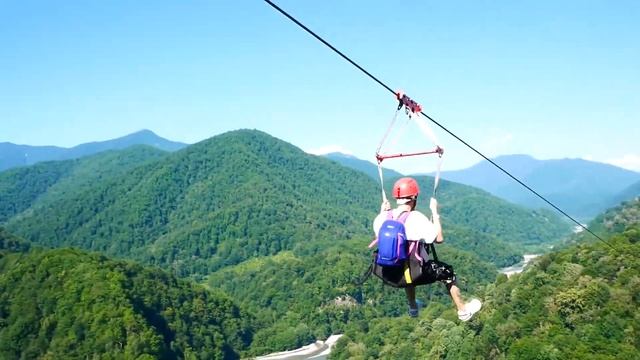 ЗИПЛАЙН "СОЛОХАУЛ ПАРК" смотреть онлайн