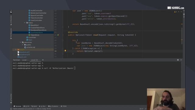 Deep dive into self-contained tokens and JWTs смотреть онлайн