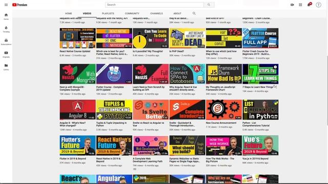 20+ Developer YouTube Channels To Follow смотреть онлайн