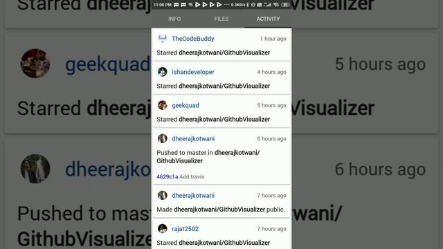 Github Visualizer - App Tour смотреть онлайн