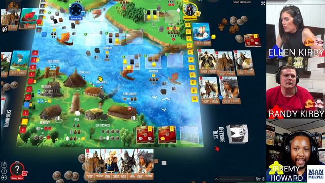 Raiders of the North Sea w/ Guest, Jeremy Howard from Man vs Meeple, LIVE Play on Tabletopia! смотреть онлайн