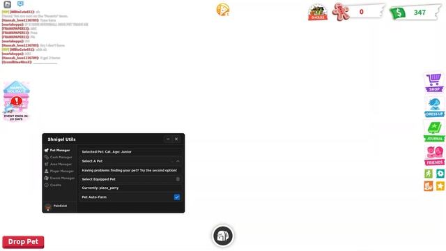 NEW Roblox Adopt Me Auto Pet Farmer - Get Unlimited pets script смотреть онлайн