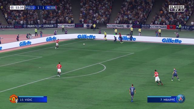 PSG vs Manchester United 2008 | FIFA 22 Big Classic Patch Ultimate Difficutly смотреть онлайн