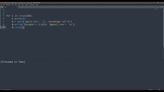 Code tool auto - Vòng Lặp trong python смотреть онлайн