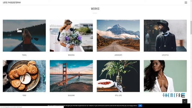 Lens Photography - Photography Portfolio WordPress Theme Algar Sh смотреть онлайн
