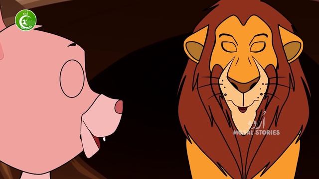 شیر اور خرگوش | Animated Urdu Moral Stories for Kids | Kids Urdu fairy Tales смотреть онлайн