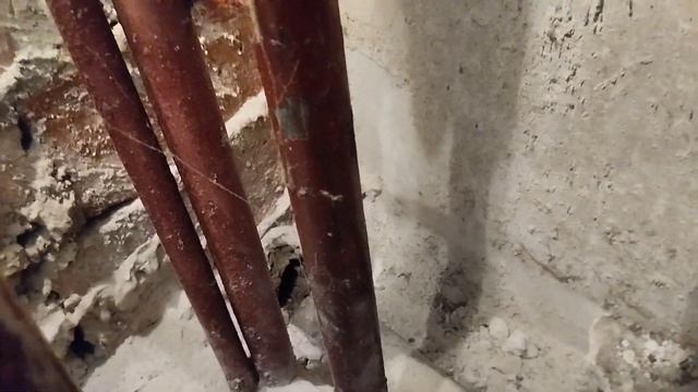 Затопили соседей. Замена чугунной канализации на ПВХ. смотреть онлайн