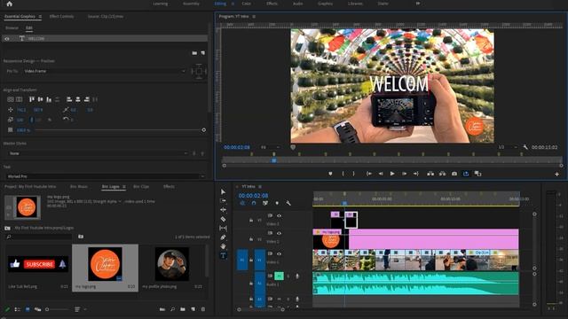 Make a Youtube Intro Like a Pro | Premiere Pro Tutorial смотреть онлайн