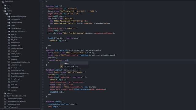 การโหลดโมเดล GLTF และคุม Character ด้วย Three.js смотреть онлайн