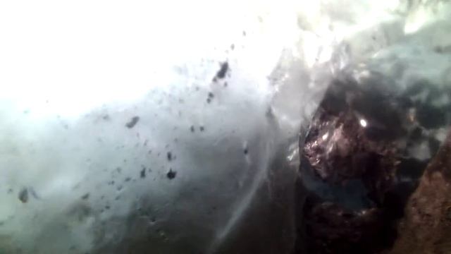 Iceland - Vatnajokull Glacier Tunnel/Slide смотреть онлайн