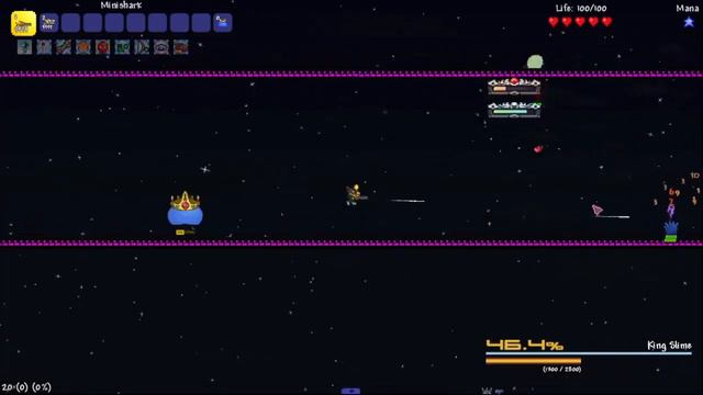 Calamity King Slime No Hit Revengeance смотреть онлайн