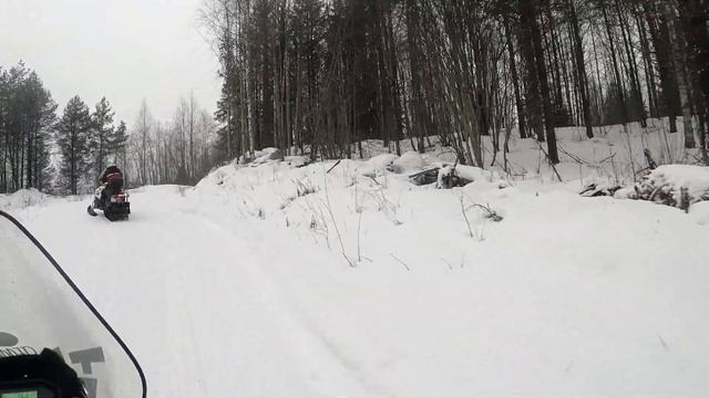На снегоходах по Карелии | Туристическая компания «Стелла» смотреть онлайн