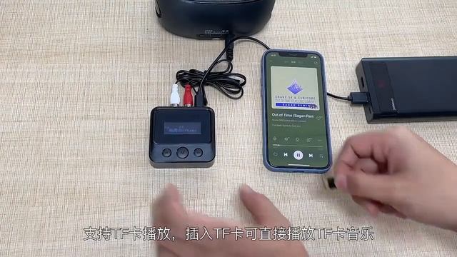 Fiber Coaxial BT 5.0 Receiver Transmitter with TF Card MP3 Player Amplifier смотреть онлайн