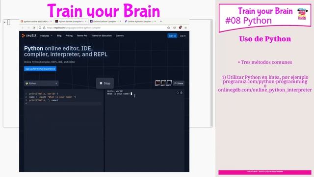 07b Introducción a Python. Lecciones 7-8. Python. Fácil смотреть онлайн