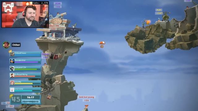 Worms WMD but the bombs finally drop... | Worms WMD w/ Friends смотреть онлайн