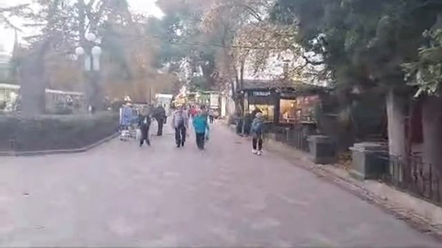 Стрим. Ялта. Море. Трактора. Стрим с алуштинским блогером... Такой вот в Ялте интернет... смотреть онлайн