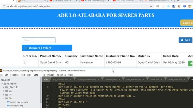 #11 Spare-Parts Automated Record Management System | PHP + MySQL System смотреть онлайн