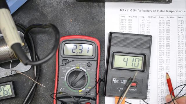 Sensorelement KTY 81 210 - TEST смотреть онлайн