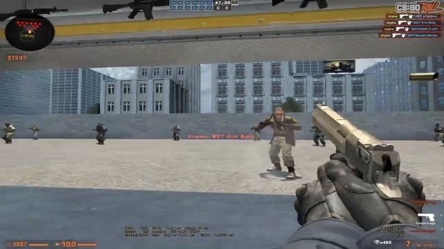 how to get better aim / how to warmup efficiently in CS:GO! смотреть онлайн