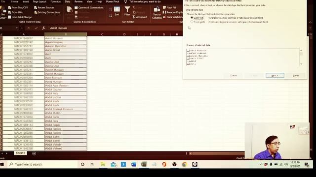 Excel - Text to Columns | Convert text to columns in Excel смотреть онлайн