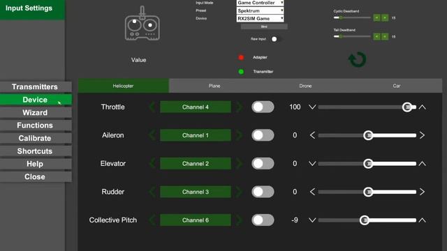 FULL AccuRC Spektrum and RX2SIIM setup смотреть онлайн
