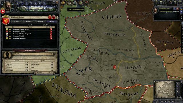 Let's Play Crusader Kings 2 - 01 (Land Grabbing, Marriage, and Courtship) смотреть онлайн