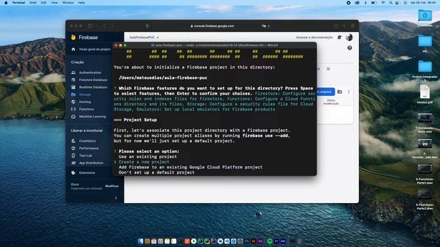 Parte 3 - Inicializando o projeto no Firebase смотреть онлайн
