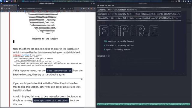 TryHackMe Wreath Official Walkthrough Task 23: Command and Control - Empire: Installation смотреть онлайн