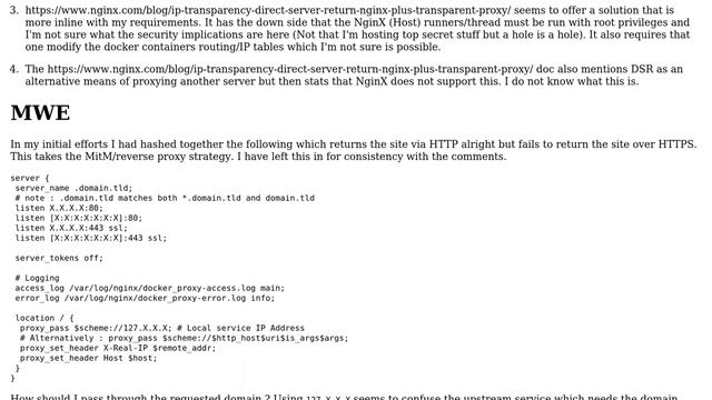 DevOps & SysAdmins: NginX (Host) as transparent proxy for NginX-Proxy (Docker Container) смотреть онлайн