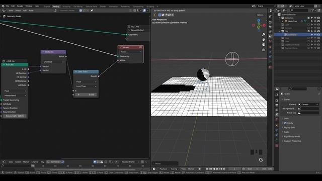 [Tut] RayCast to Light a Room - Blender Geometry Simulation 3.6 Fundamentals смотреть онлайн
