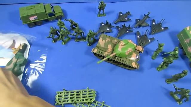 Bolsa de Soldados, Carros, Tanque, Aviones de Juguete -TOYS REVIEW - TOYS TIME смотреть онлайн