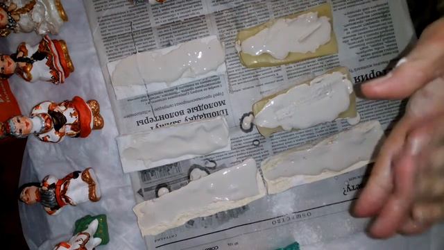 УРОК#3 как закрепить гипсовый раствор. смотреть онлайн