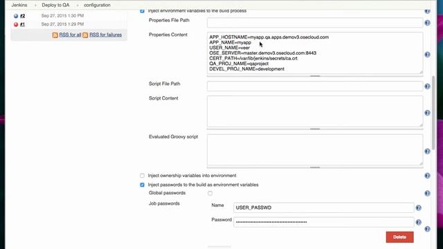 OpenShift Demo Part 15: Deploy applications to OpenShift 3 using Jenkins смотреть онлайн