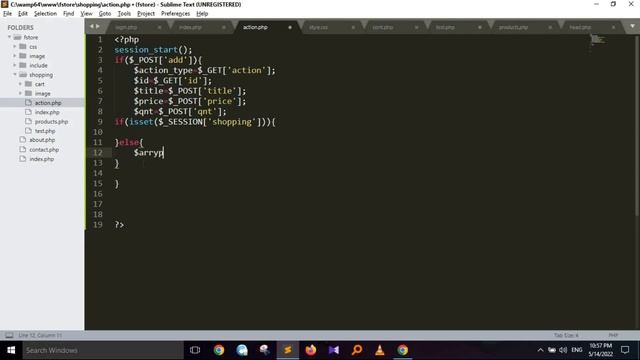 Online Shopping Website Part 17 | Add to Cart Advanced PHP የግብይት መተግበሪያ ክፍል 17 @MarzenebStudio смотреть онлайн