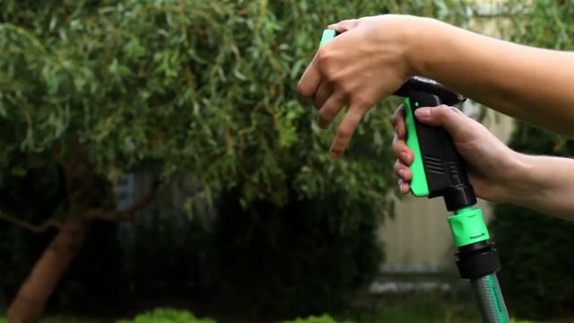 Как использовать 7 режимов полива  Пистолет поливочный пластиковый