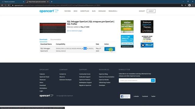 12. Установка расширений | Документация администратора OpenCart (ocStore) смотреть онлайн