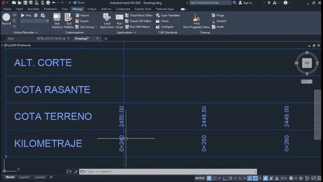 Crear PERFIL LONGITUDINAL | CORTE y RELLENO | DISEÑO DE CURVAS VERTICALES en AutoCAD 2022 | AutoLIS смотреть онлайн
