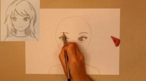 КАК НАРИСОВАТЬ АНИМЕ ЛИЦО✏️Самый простой способ?