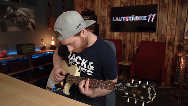 Es wird punkig - 1997er Epiphone Les Paul Junior mit P90 - Made in Japan смотреть онлайн