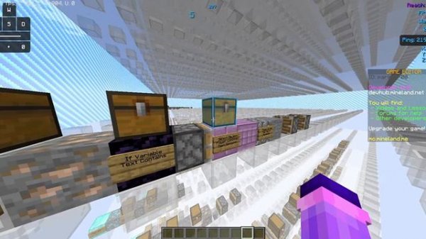 how to code @kick in mineland