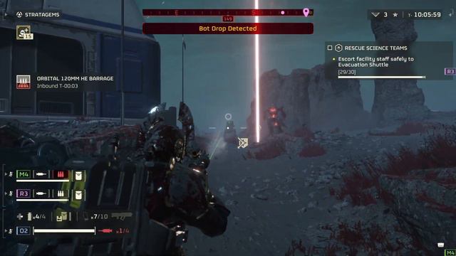 HELLDIVERS 2 - Ingmar | Medium | Rescue Science Teams | Super Citizen Support | PS5 Gameplay смотреть онлайн