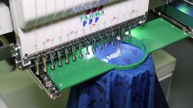 Tajima Embroidery Equipment + Nike Polo Shirt (SanMar) смотреть онлайн